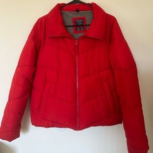 Abercrombie & Fitch Puffer Crop Jacket